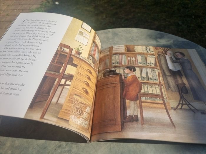 Anne Frank. A retelling of the iconic story.