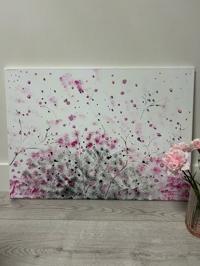 "Cherry Blossom" painting