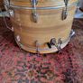 Ludwig 3 ply 70s Butcher Block and LM402 6.5 Supraphonic Snare - Blue Olive Drums Kit Led Zeppelin Image 6