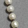 Sterling silver natural pearls necklace Image 6