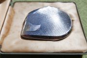 FLAMINAIRE Vintage 1950s Galet Butane Gas Silver Lighter Made in France