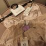 Blush satin bralet and briefs Image 3