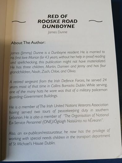 Red Of Rooske Road Dunboyne - James Dunne (signed)