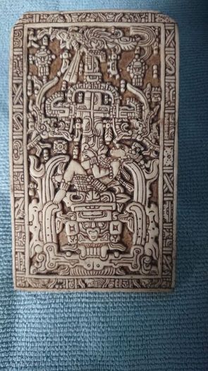 Replica of sarcophagus
