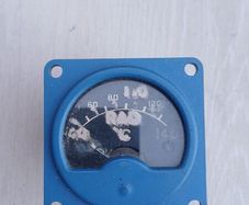 1943 Air Ministry Spitfire Radiator Temperature Gauge Original WWII RAF Instrument