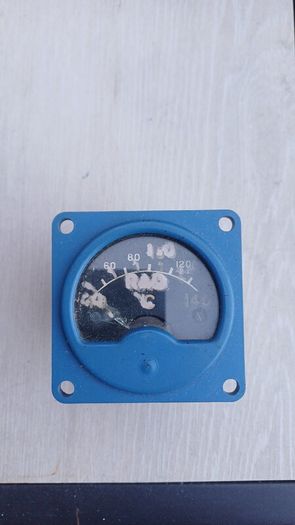 1943 Air Ministry Spitfire Radiator Temperature Gauge Original WWII RAF Instrument