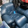 Leather couch + armchairs Image 2