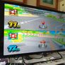 Nintendo Wii Controller Nunchuk With Mario Kart And Others All In Working Order Image 4