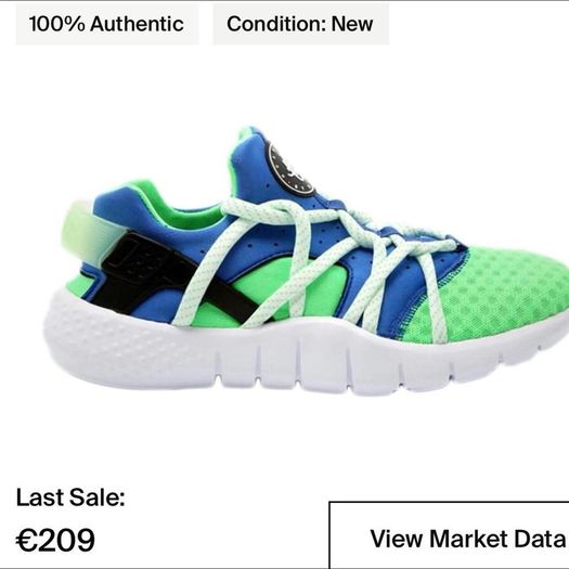 Premium Style Nike Huarache OG Rope Scream Green