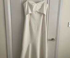 cream dress