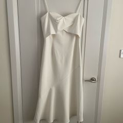 cream dress