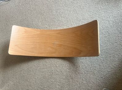 Wooden balance board