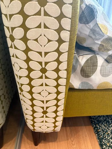 Orla Kiely Double Sleigh Bed