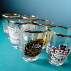 6 x collectible Shot Glasses