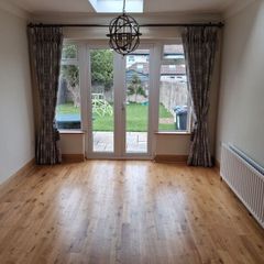 Handmade Curtains 120x90cm including pole