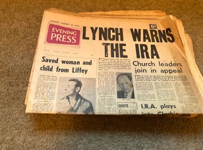 Vintage Irish Newspapers