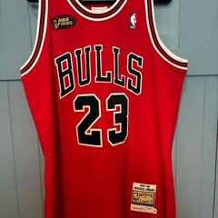 Authentic Michael Jordan Championship Winning Jersey