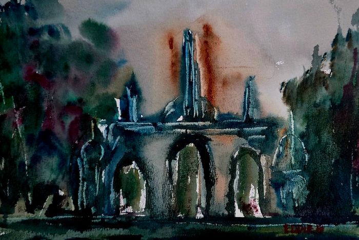 connolly's folly watercolour