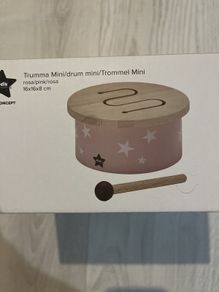 Kids Concept Drum Pink with Stars
