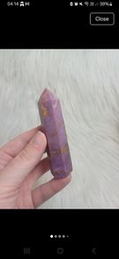 Phosphosphiderite tower healing crystal point