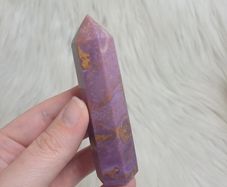 Phosphosphiderite tower healing crystal point