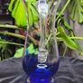 Jerpoint Glass Large Handcrafted Studio Art Glass Pitcher Cobalt Blue Image 4
