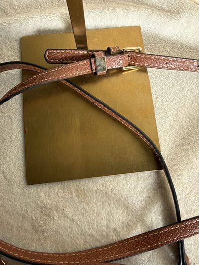 Long champ pouch with strap