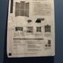 Reversible 6-Panel Folding Display Kit (Wedgewood Blue / Emerald Green) with Header, Bag & Box Image 3