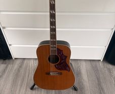 Epiphone Hummingbird Inspired by Gibson (All Solid, Aged Finish) with K&K Pickup