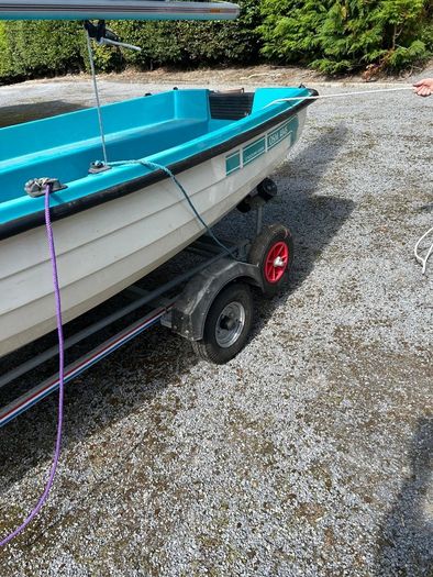 OSM 13ft 5in 404 fibreglass clinker boat