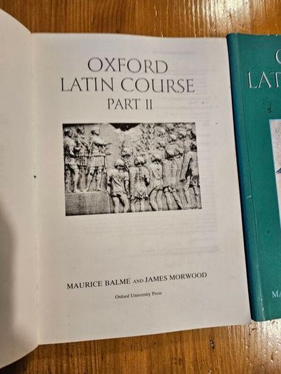 Oxford Latin Course. Part 1-2-3. By Maurice Balme And James Morwood. 3 X First Edition Large Volume Paperback In Good Condition.  See Photos For Same.