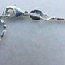 Vintage Sterling Silver 925 Tube and bead chain , Silver necklace , Minimalist jewelry, length 20" - 2,86g Image 7
