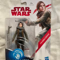 Star Wars Last Jedi Jyn Erso Action Figure Hasbro 2017 Force Link 3.75"