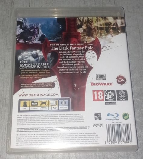 Dragon Age Origins(Plus Collectors Disc)