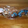 Keychain. Chinese Dragon. Blue Image 6