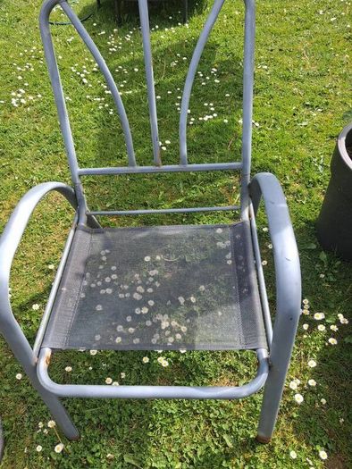 PATIO table and 4 chairs