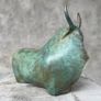 Abstract Buffalo - Patinated Bronze Image 8