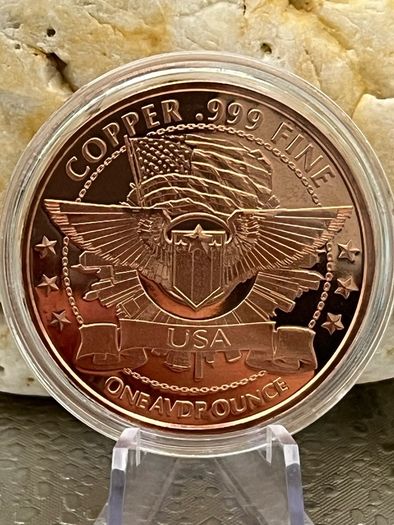 1avdp oz Fine 999 Copper Jet and Alien Combo.
