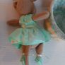 New vintage Angelina ballerina toy in small basket Image 5