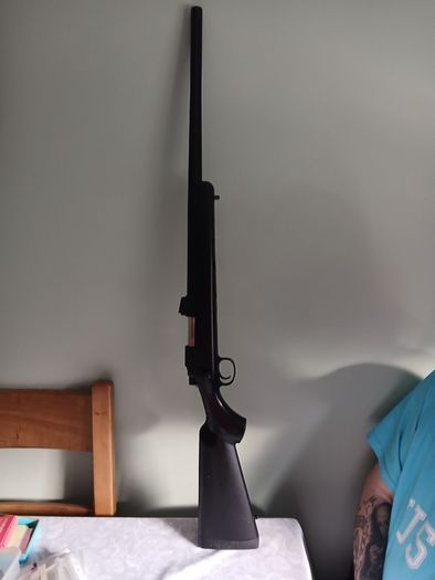 BB rifle with BBs