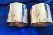 Silver plated napkin
