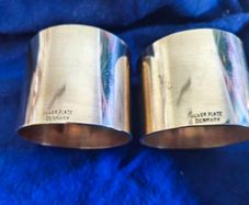 Silver plated napkin