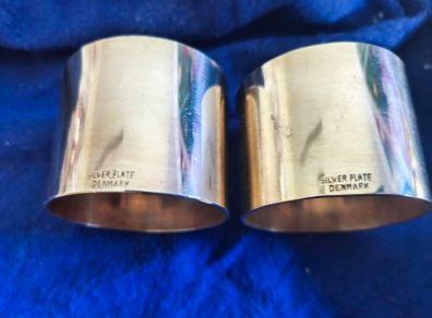 Silver plated napkin