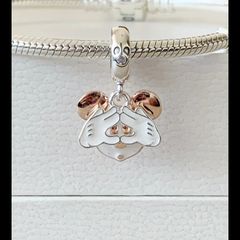 Authentic Pandora Disney Mickey Mouse Double Dangle Charm S925 Gift
