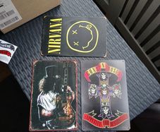 Metal wall signs