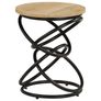 End Table Solid Mango Wood 40x50 cm Image 2