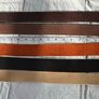 Belt for man : Lather and with Python skin, Alligator Skin Image 4