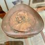 Vintage Harvard Villedieu Copper Pin Dish Trinket Dish Mid 20th Century Image 5