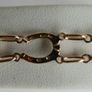 Vintage Horseshoe 9ct Solid Gold Bracelet Length 8" - 5,34g Image 6