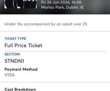 The Cure tickets